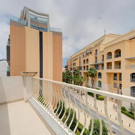 アパート St Julian's Skyline Penthouse With Jacuzzi Saint Julian's