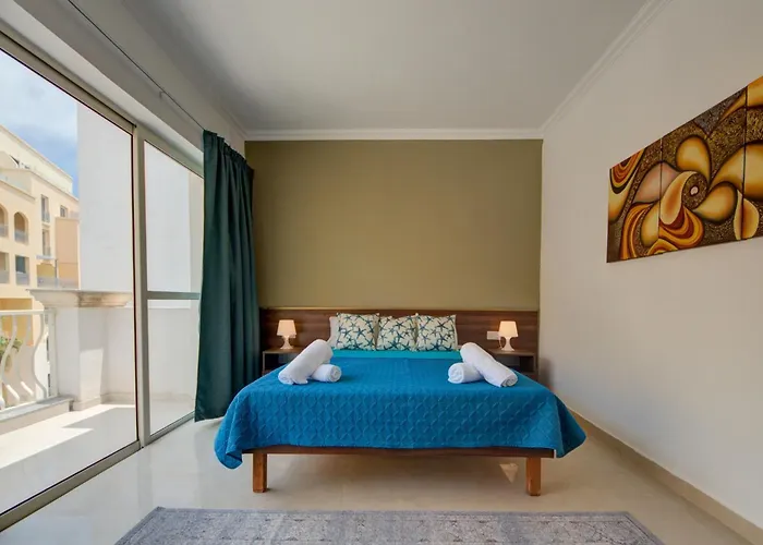 公寓 St Julian's Skyline Penthouse With Jacuzzi *